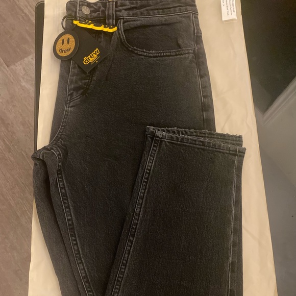 Drew house distressed black wash tapered jean - Picture 1 of 7